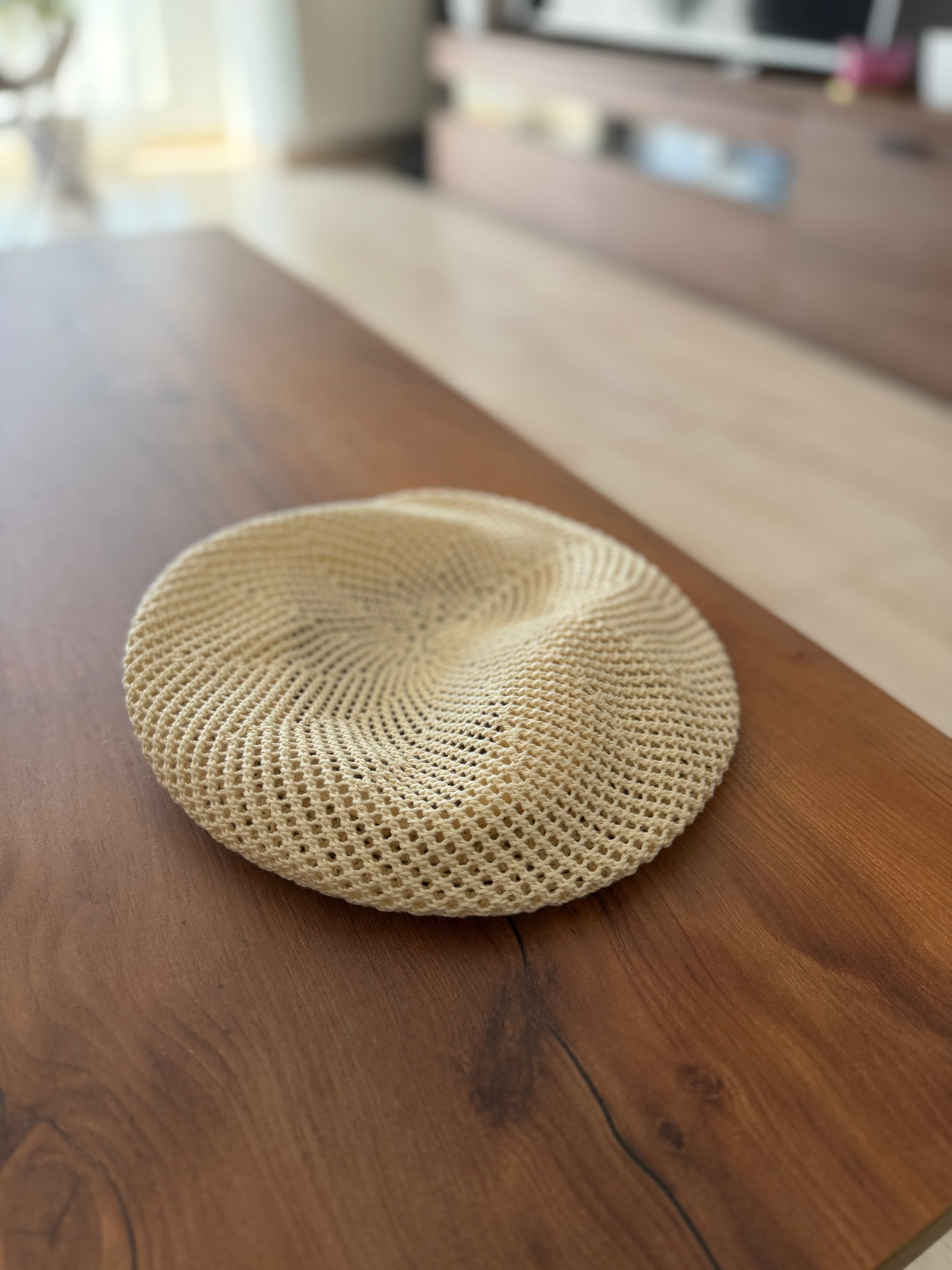 BOINA/SOMBRERO CROCHÉ