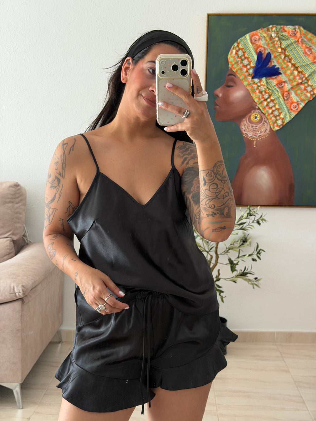 PIJAMA SATÉN LUXU.