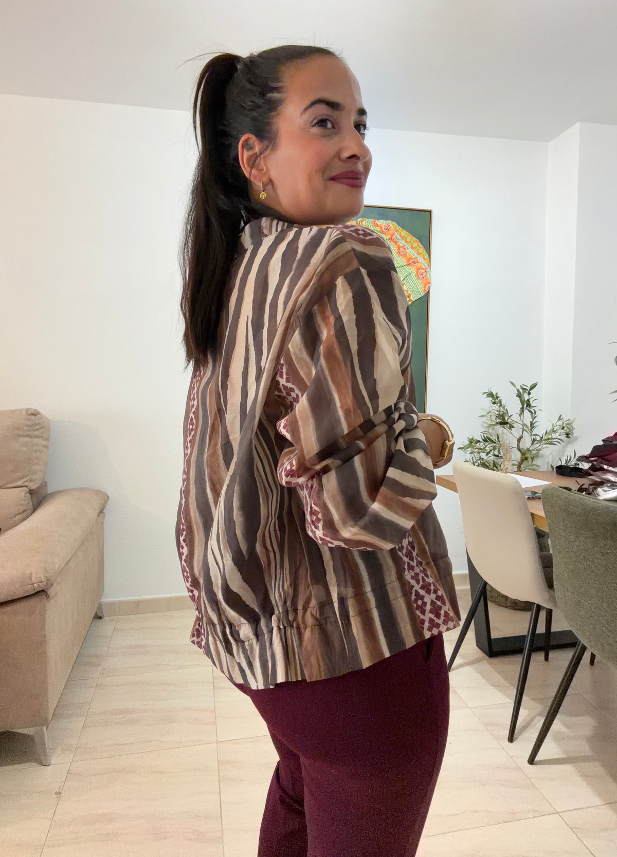 •BOMBER OTOÑO GRANATE•