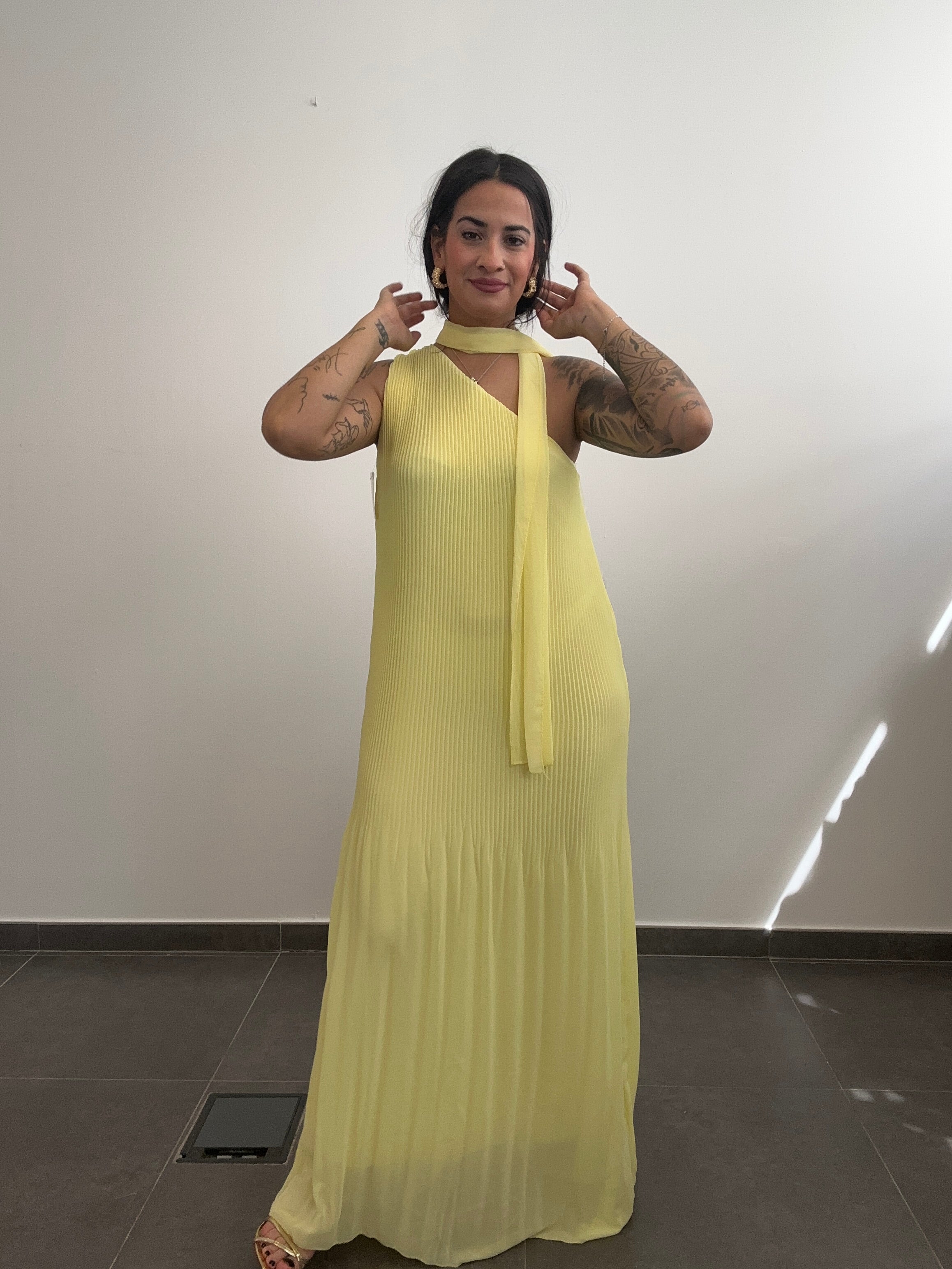 VESTIDO CLEO AMARILLO.