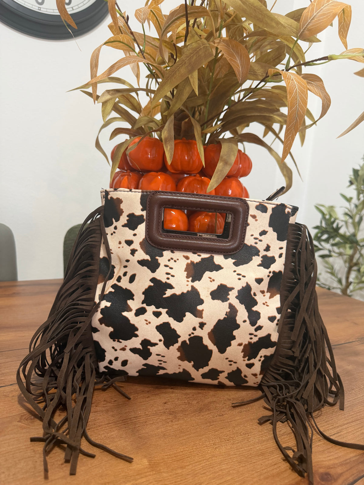 •Bolso Texas vaca•
