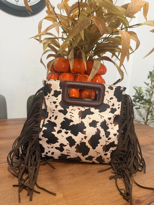 •Bolso Texas vaca•