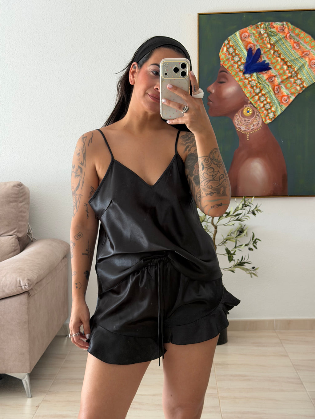 PIJAMA SATÉN LUXU.