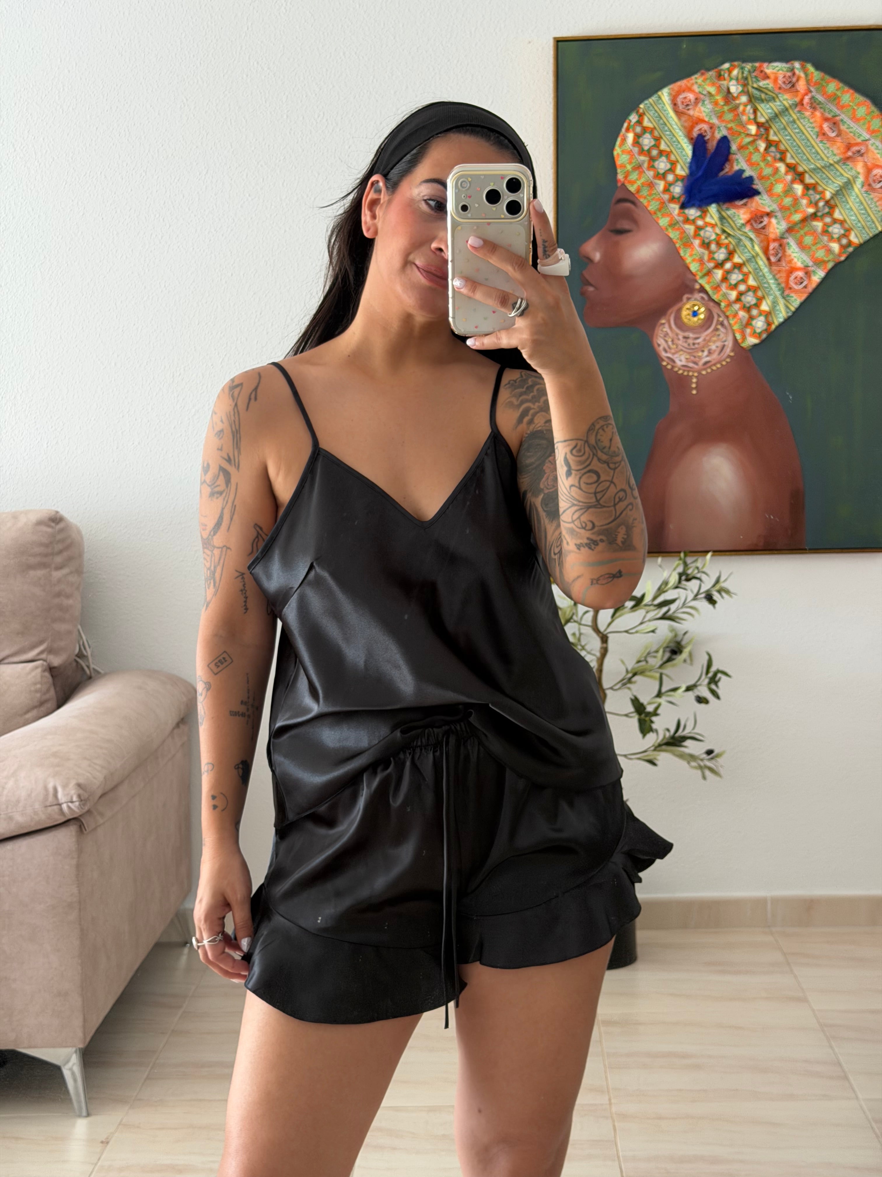 PIJAMA SATÉN LUXU.