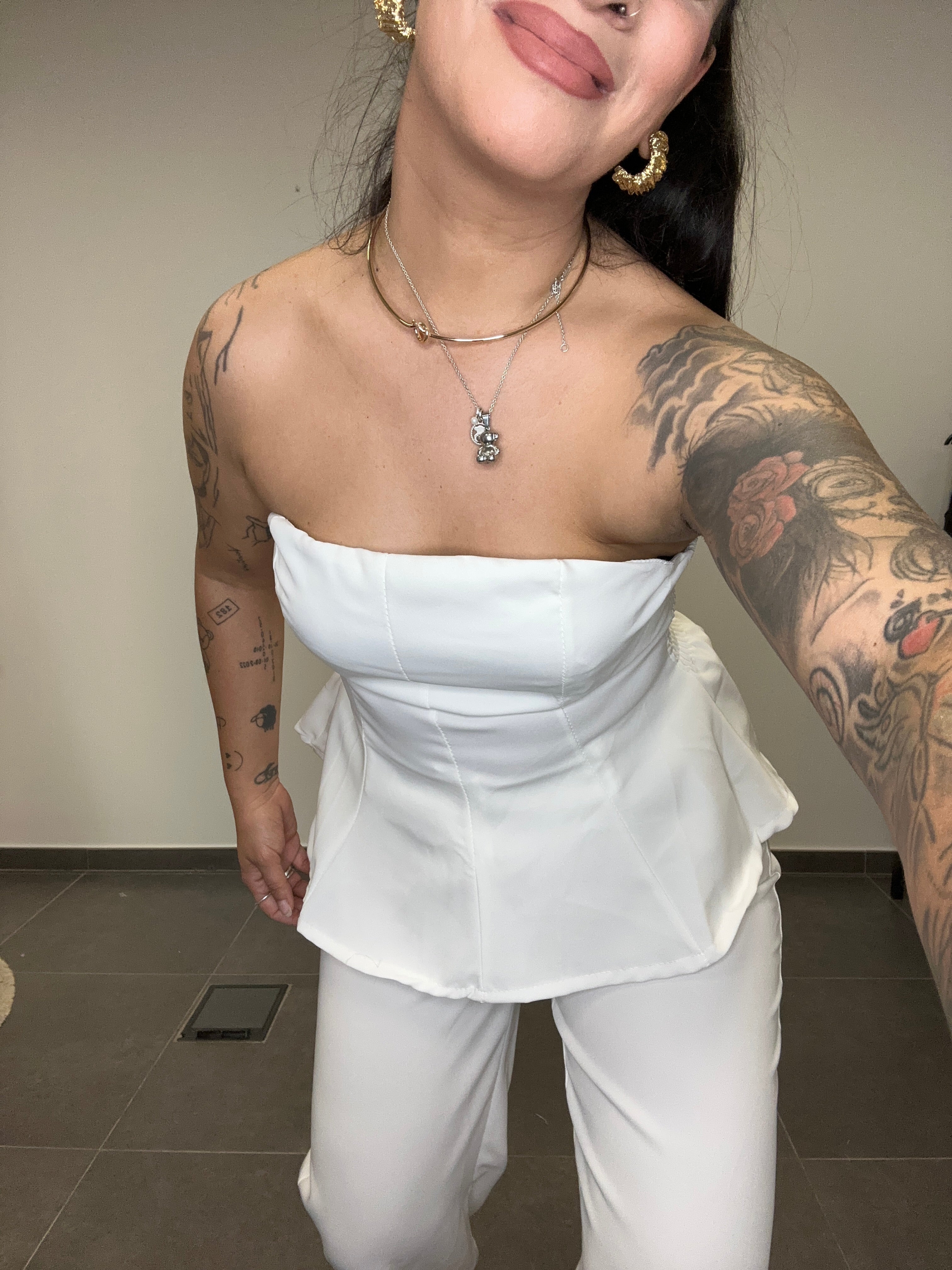 TRAJE LADY BLANCO.