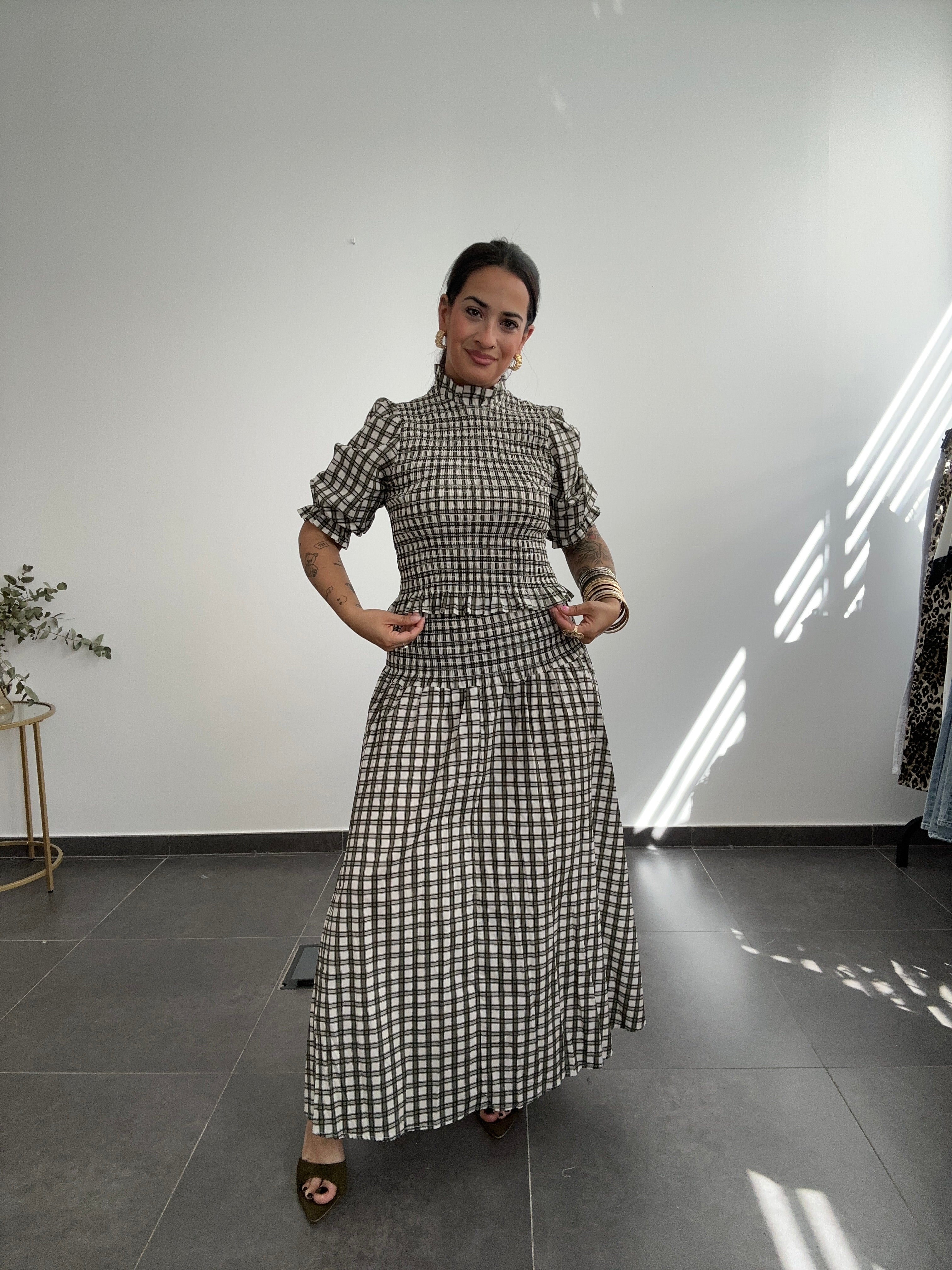 CONJUNTO VICHY CAMPERO