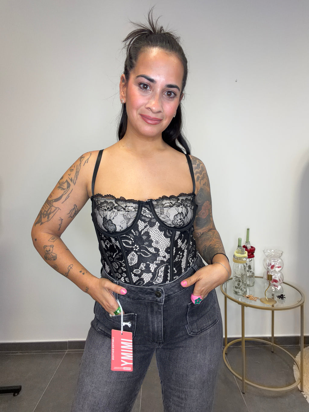 CORSET ENCAJE.