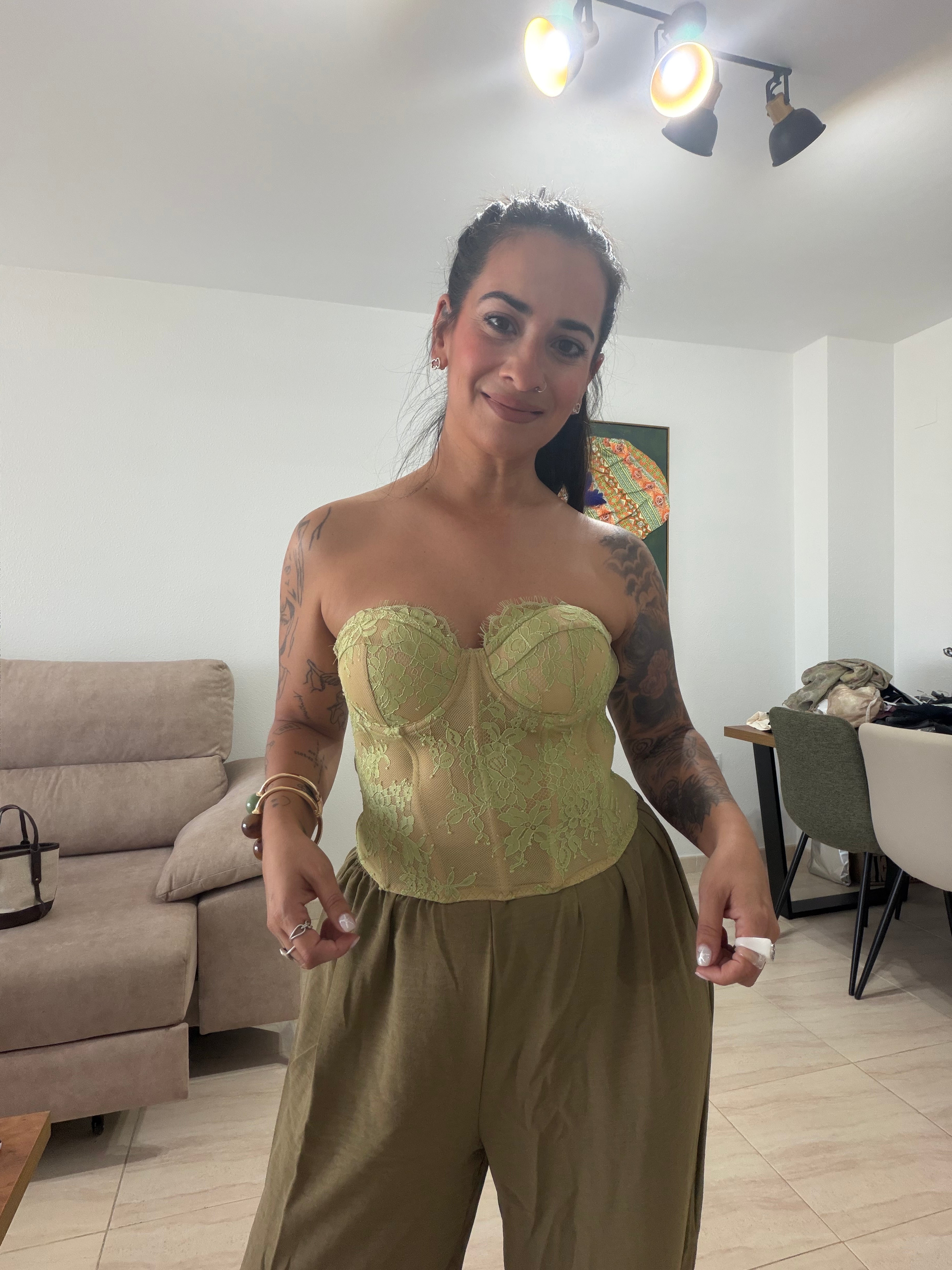 •CORSET MATCHA•