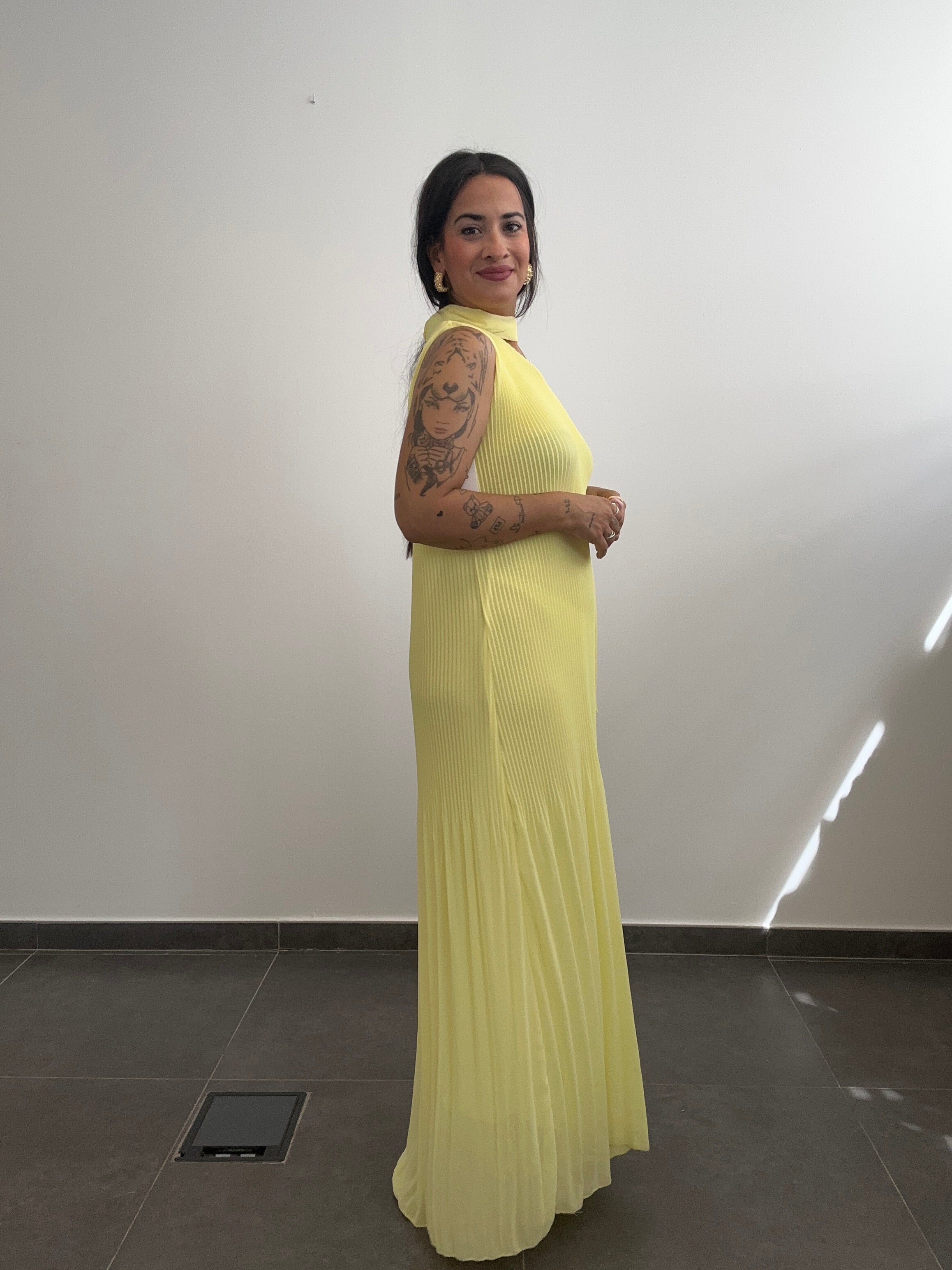 VESTIDO CLEO AMARILLO.