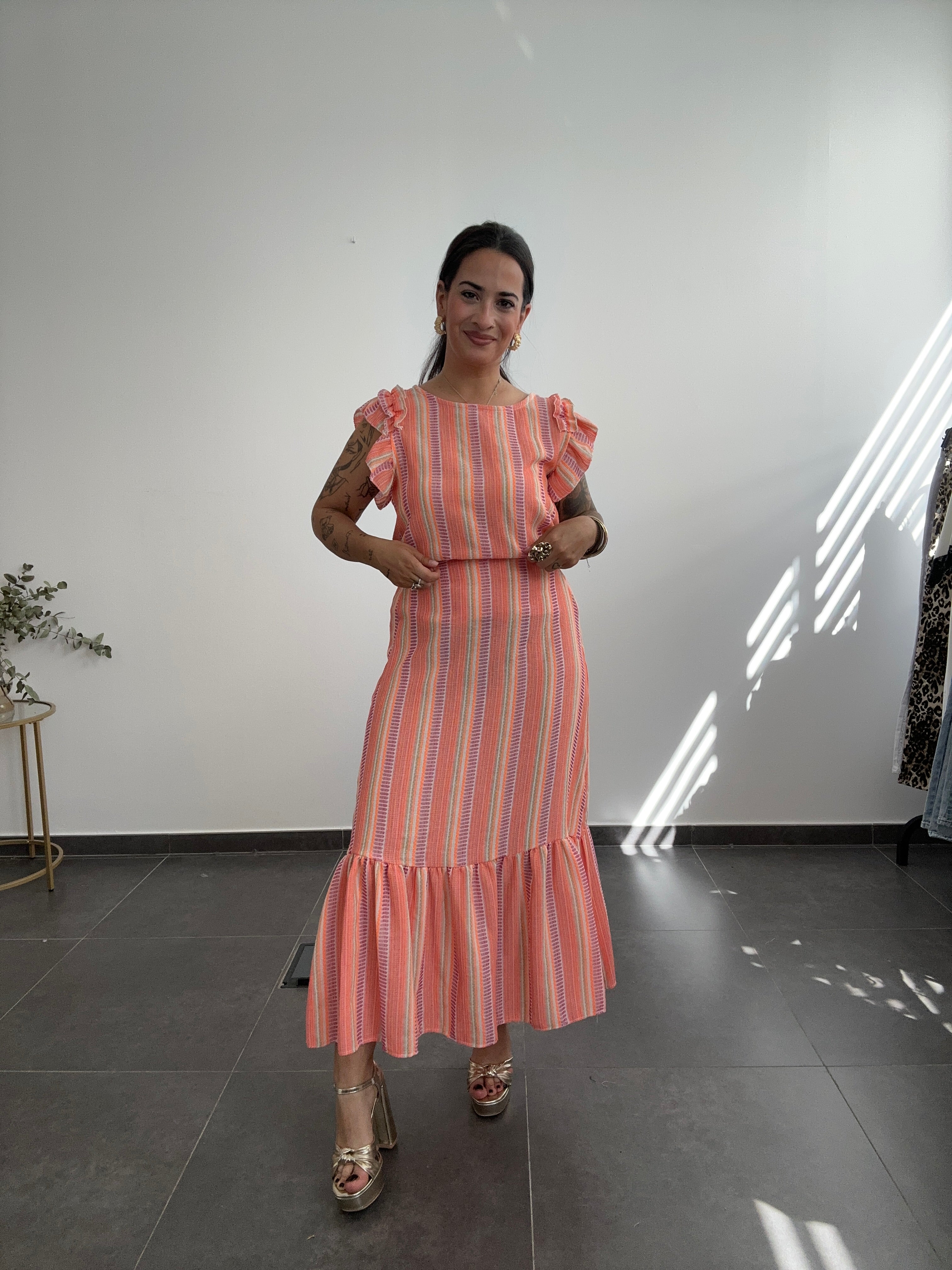 CONJUNTO LINO PASTEL.