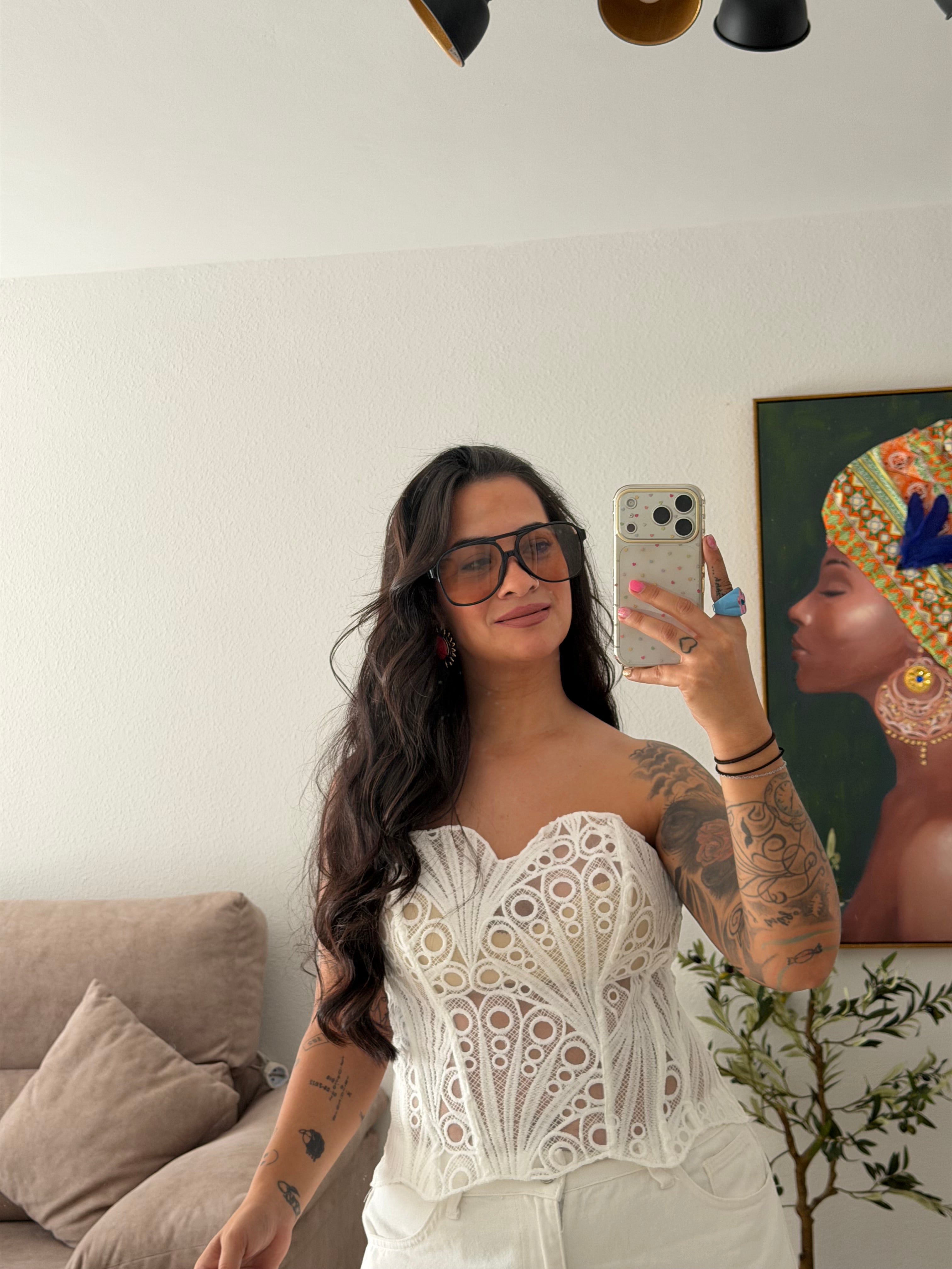 CORSET BROCADO