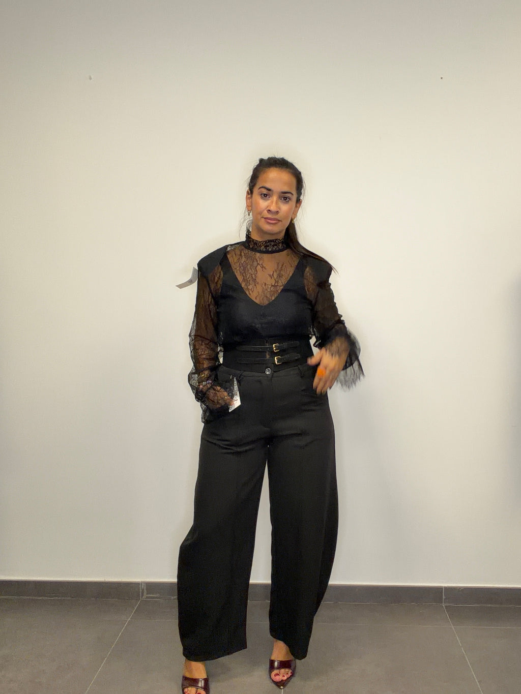 •CINTURÓN CORSET NEGRO•