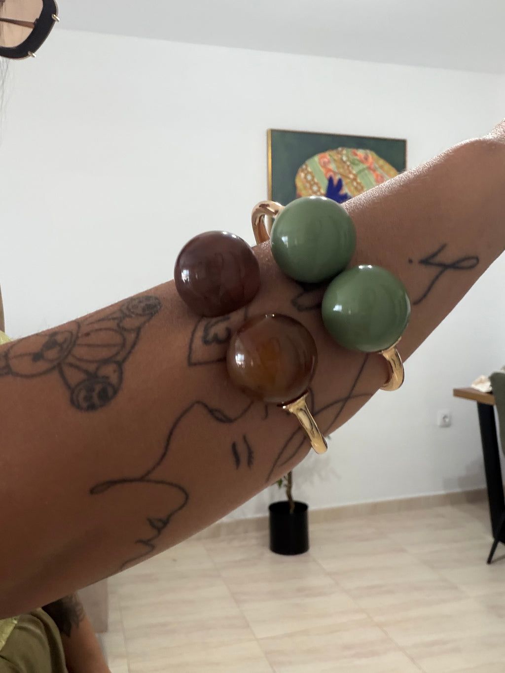 •BRAZALETE OLIVA•