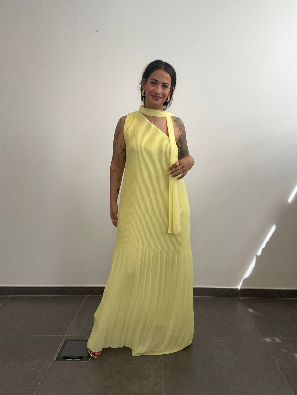 VESTIDO CLEO AMARILLO.