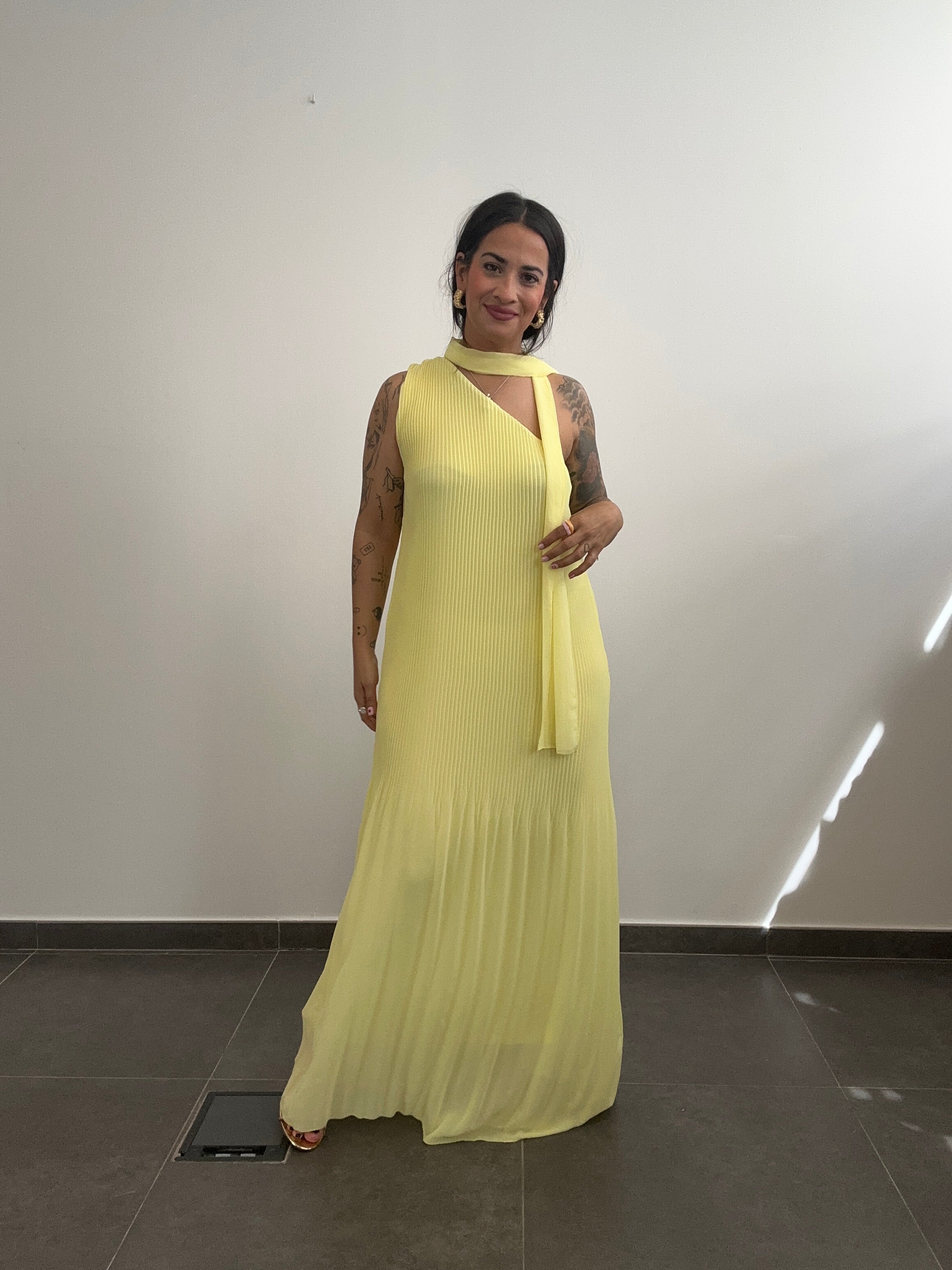 VESTIDO CLEO AMARILLO.