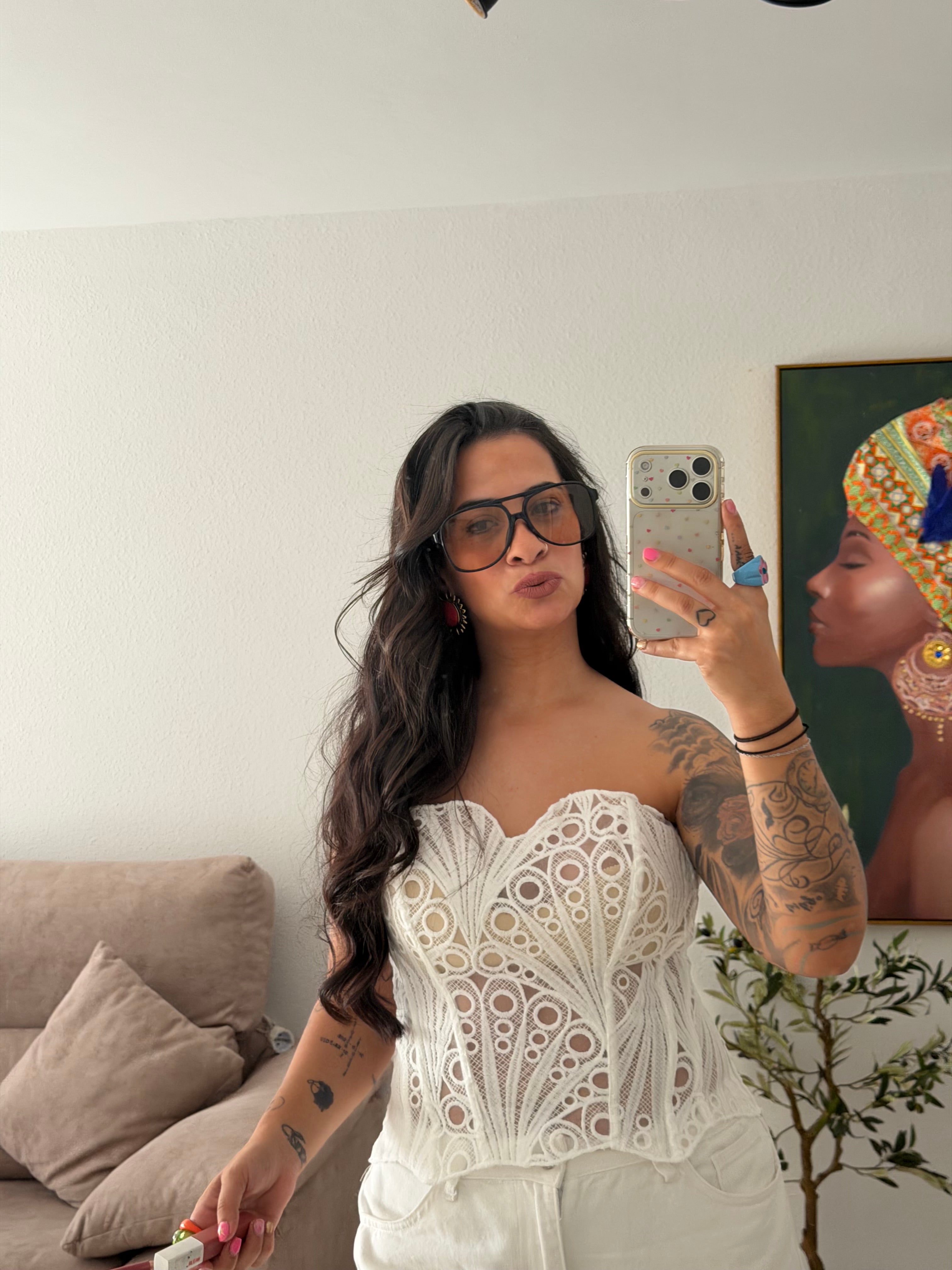 CORSET BROCADO