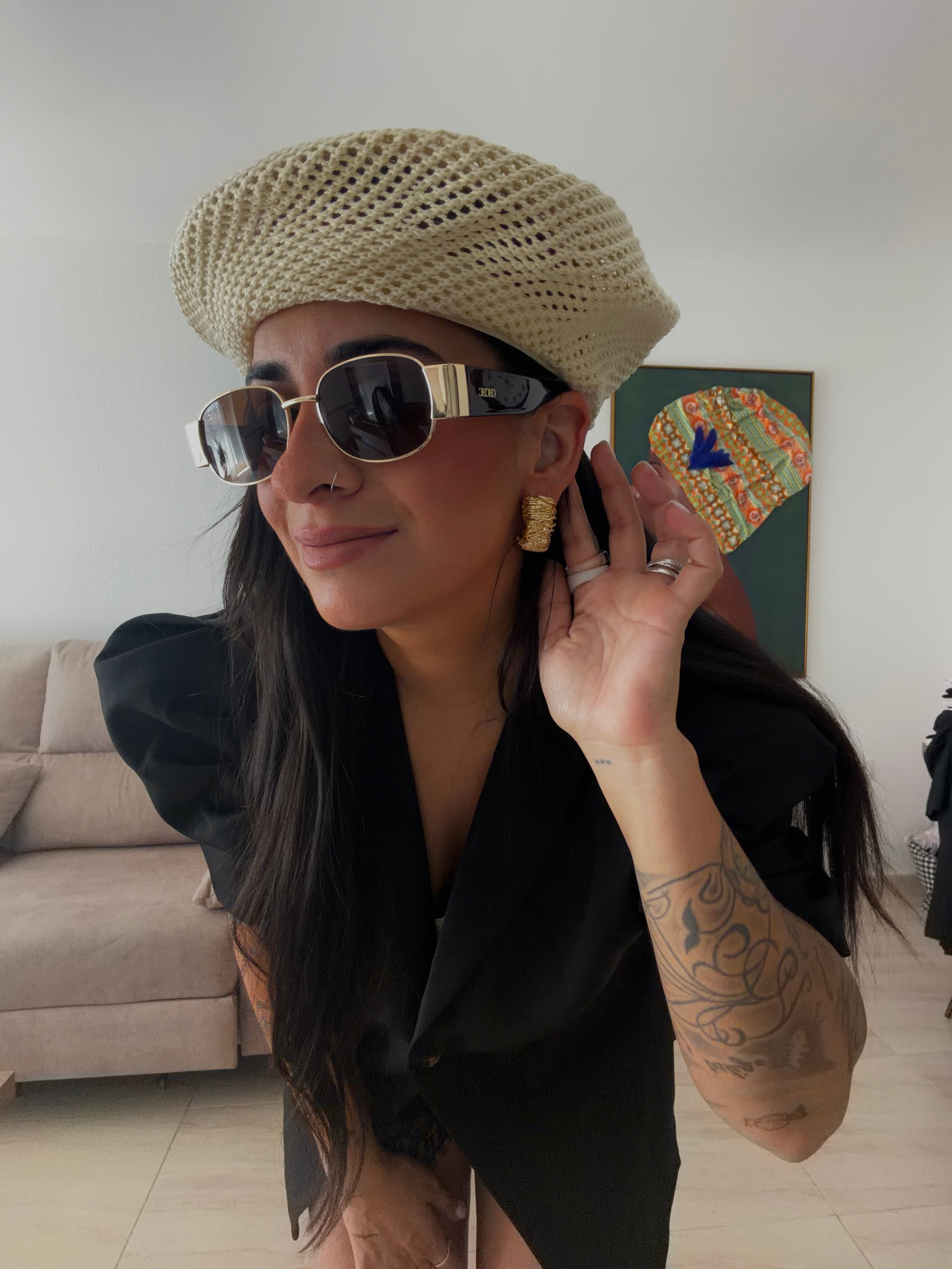 BOINA/SOMBRERO CROCHÉ