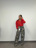 •JEAN CARGO CAMUFLAJE•