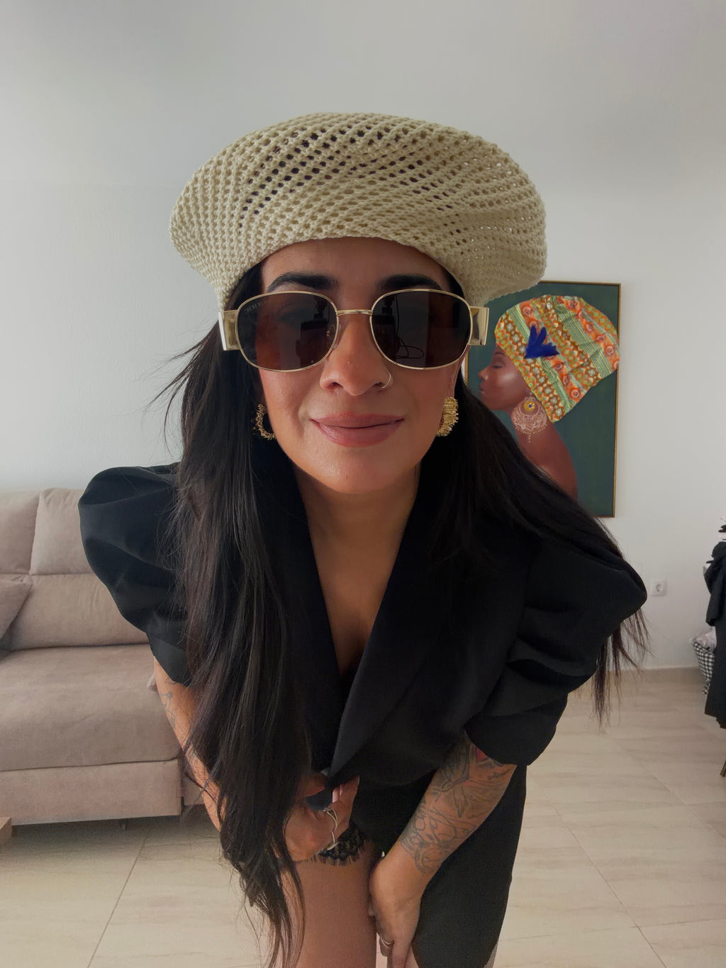 BOINA/SOMBRERO CROCHÉ