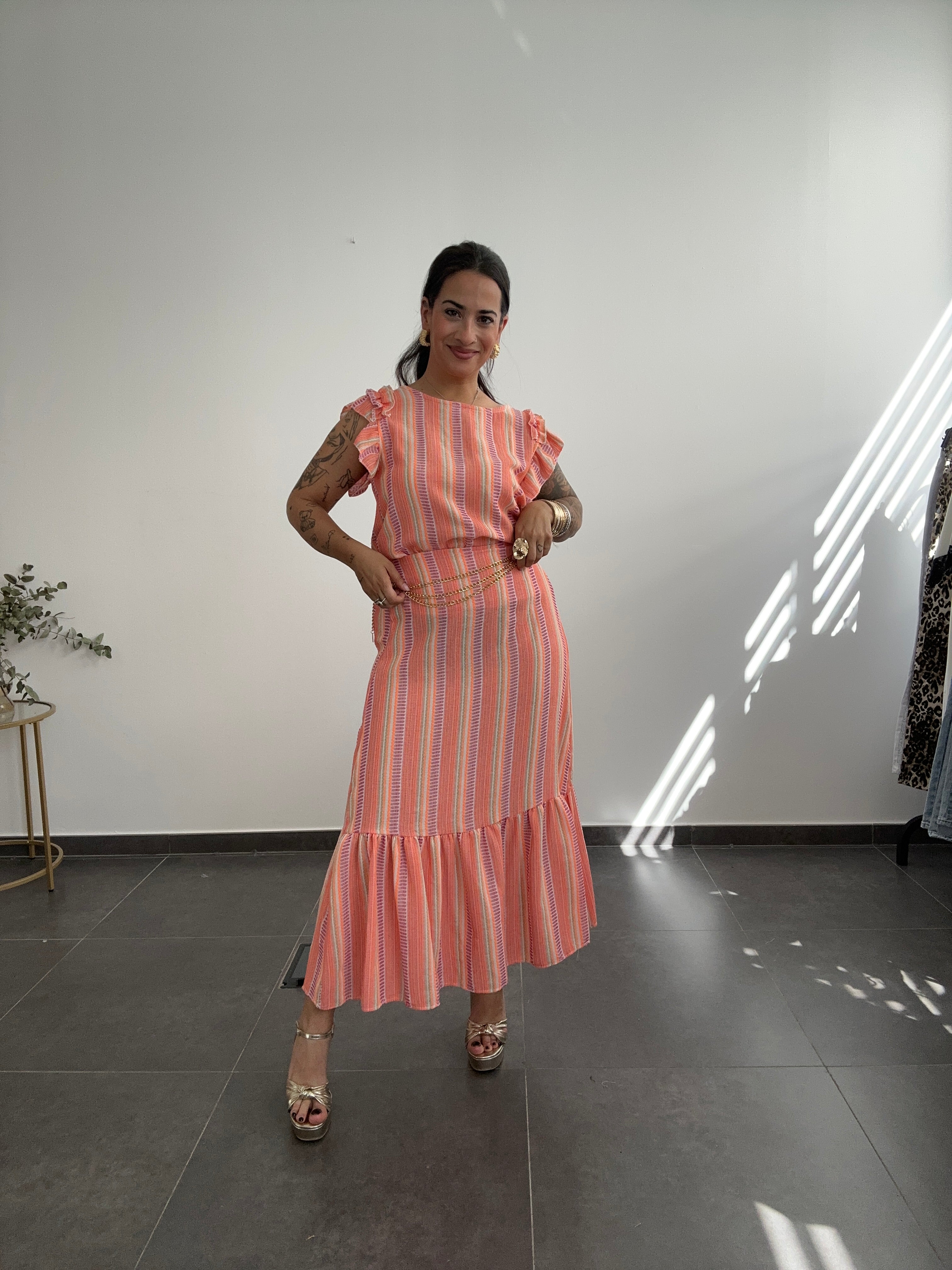 CONJUNTO LINO PASTEL.