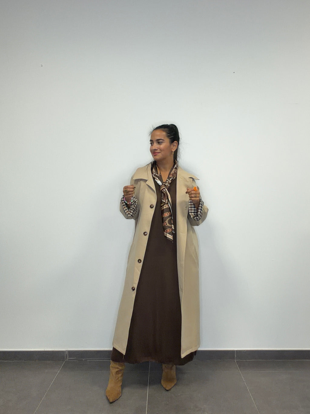 •TRENCH VICHY•