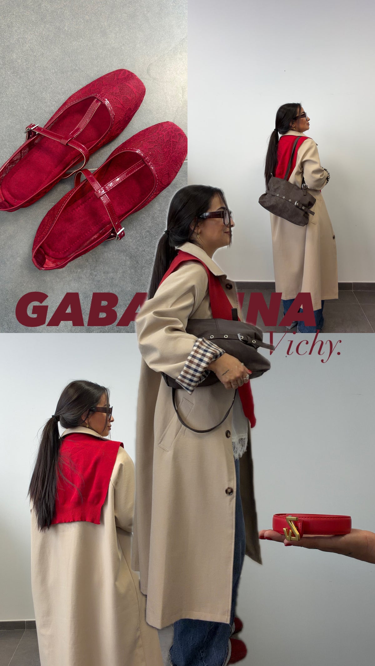 •GABARDINA VICHY•