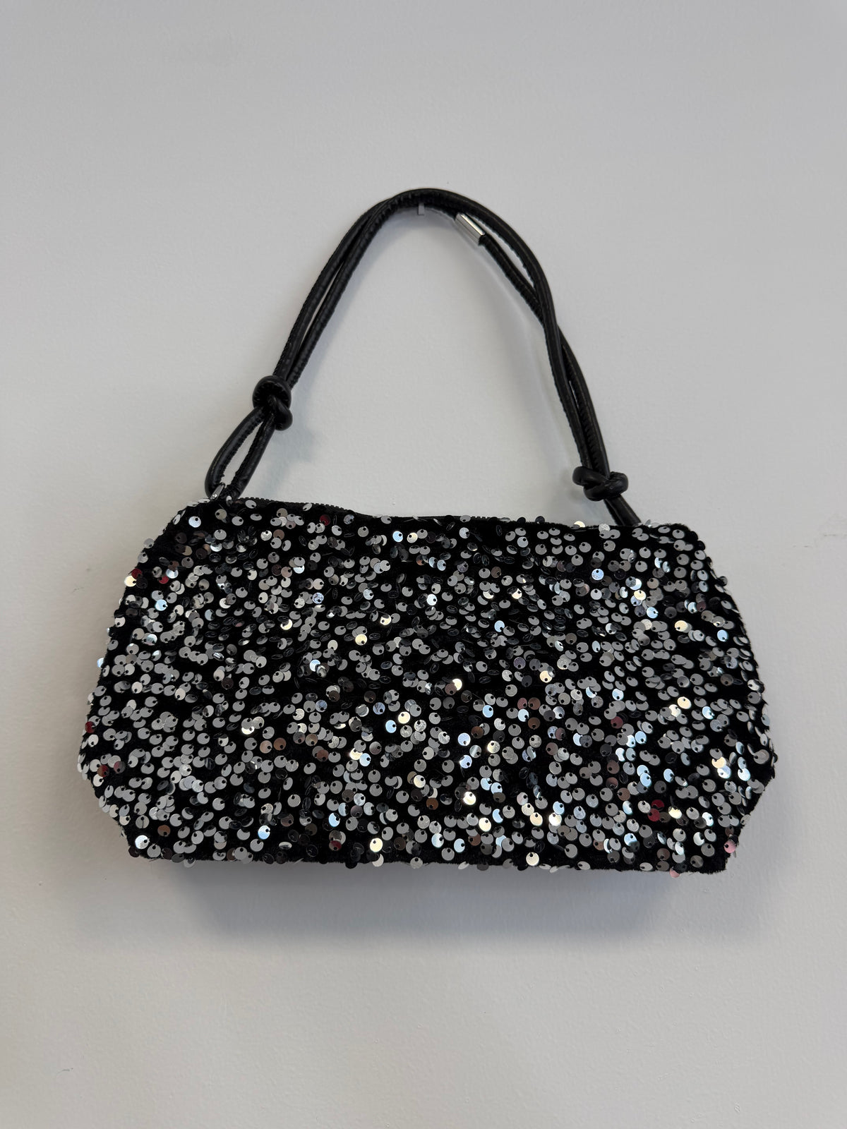 Bolso terciopelo lentejuelas