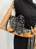 Bolso terciopelo lentejuelas